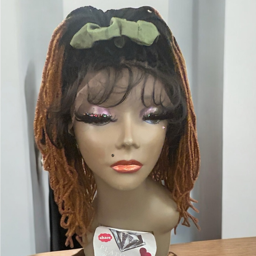 Stylish Brown and Black Wig